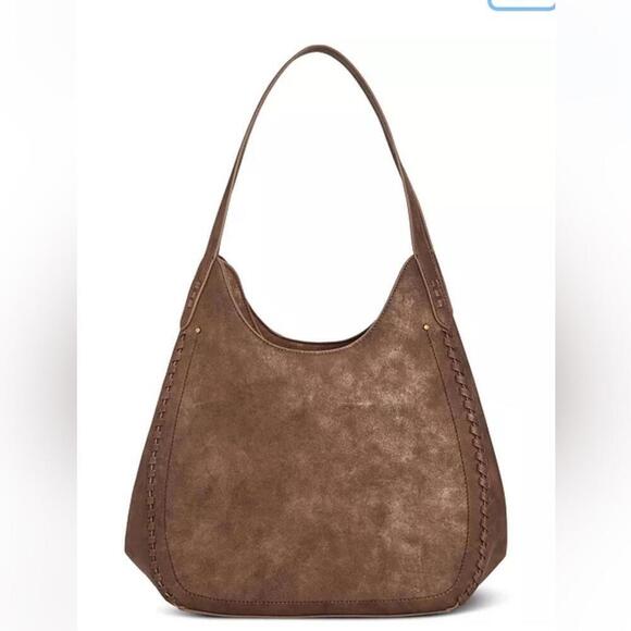 Style & Co Whip-Stitch Soft 4-Poster Tote, purse, bag - Picture 1 of 11